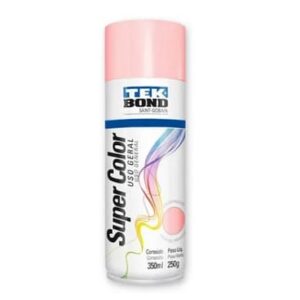 Spray TekBond Rosa 2 300x300 - Spray Tek Bond Rosa Uso Geral Super Color 350ml / 250g