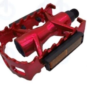 Par Pedal MTB vermelho 300x300 - Par Pedal MTB Aluminio ½ Todo Vermelho