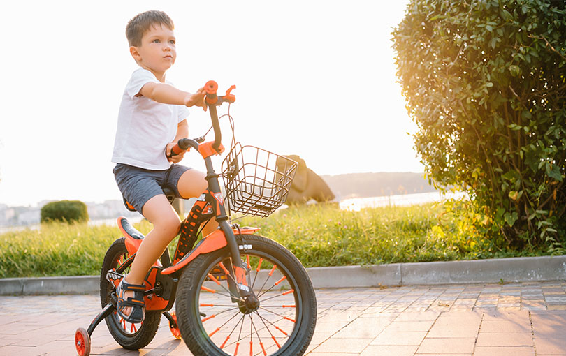 Bicicleta infantil em Itajaí: qual a idade perfeita para começar a pedalar